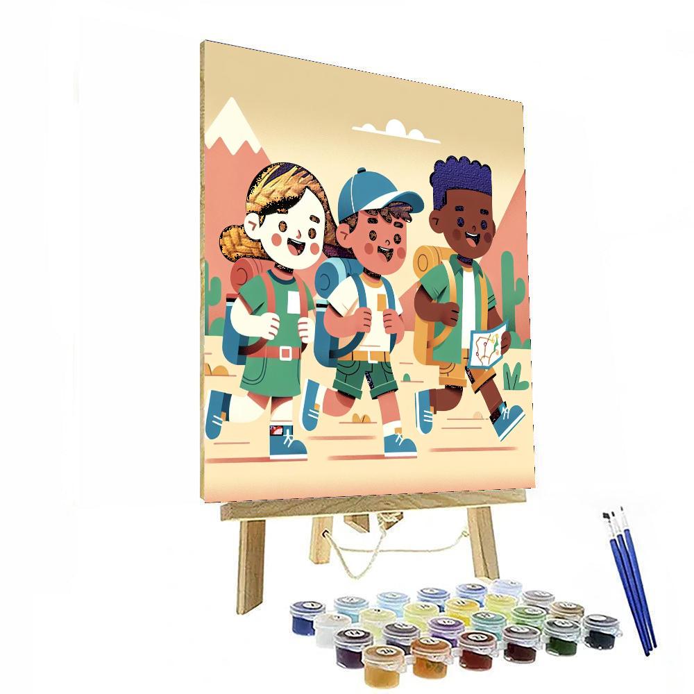 Eager Explorer Expedition Painting Number Kit