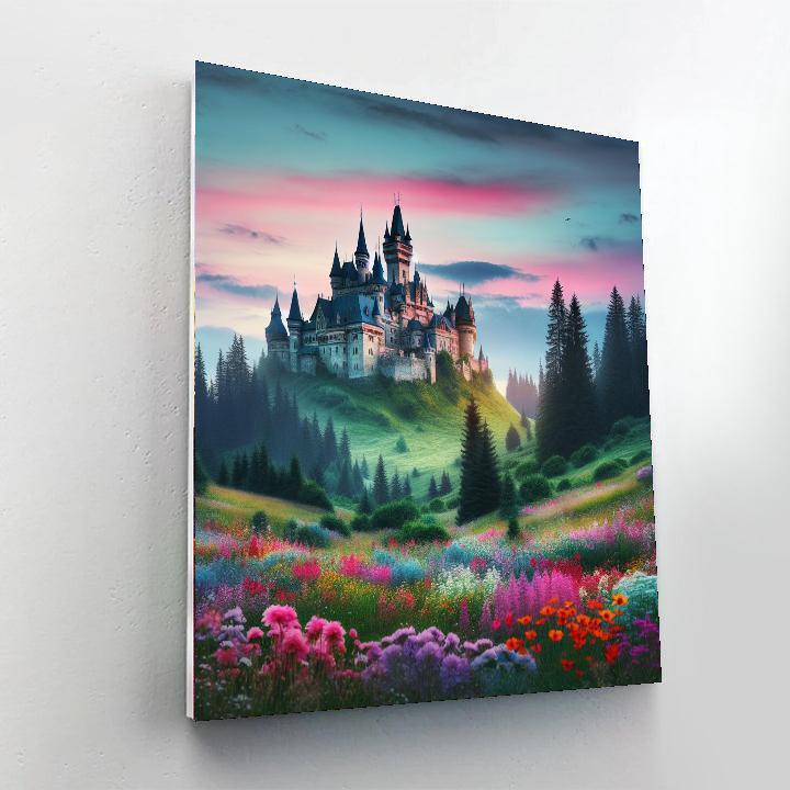 Fairy Tale Castle Retreat Paint By Number
