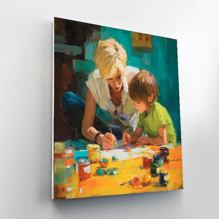 A Love Story In Every Stitch Paint By Color