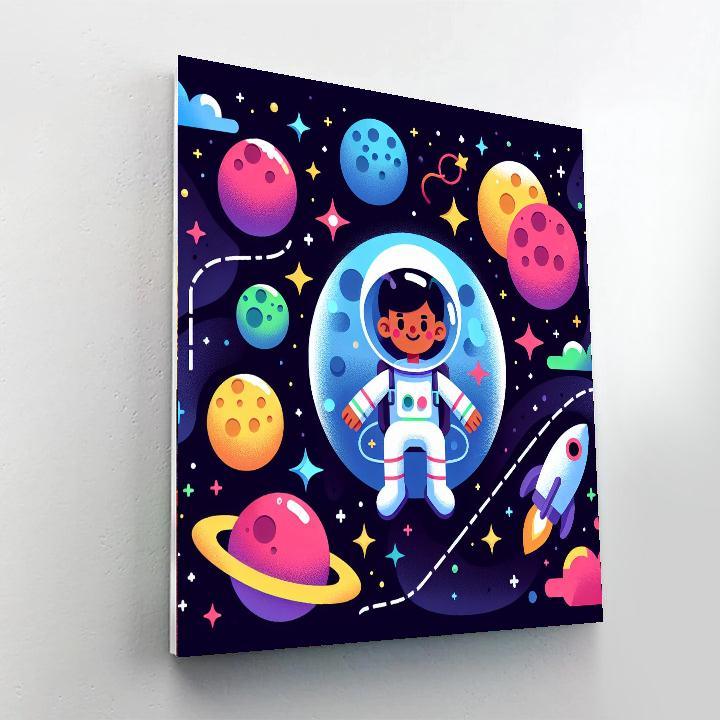 Cosmic Galaxy Explorer Paint By Numbers Kits