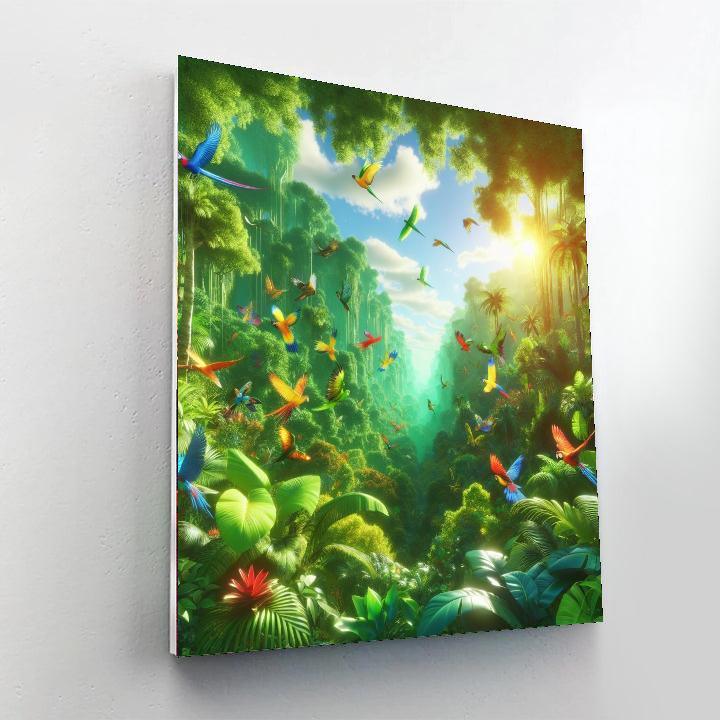 Jungle Rhapsody Numbered Painting Kits