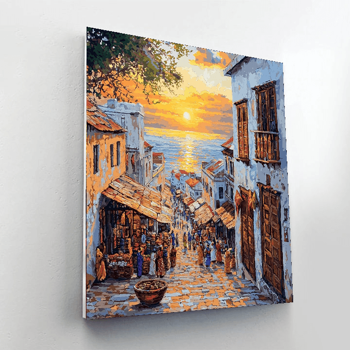 Stone Town Numbered Painting Kits