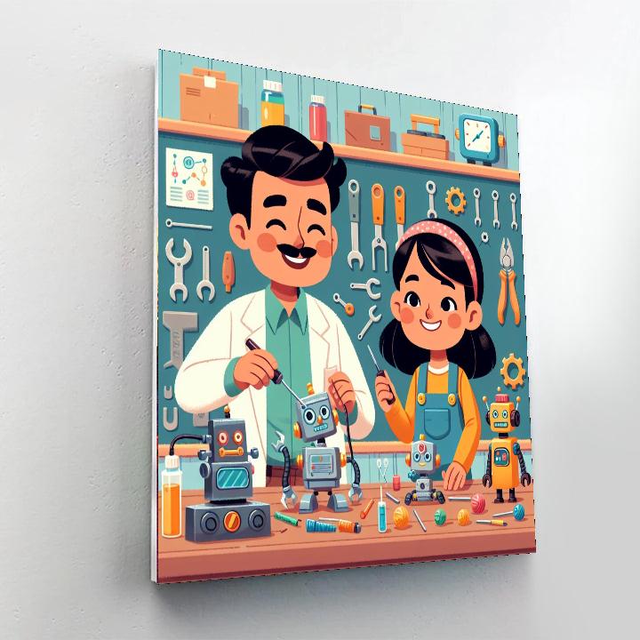 Little Inventors Numbered Painting Kits