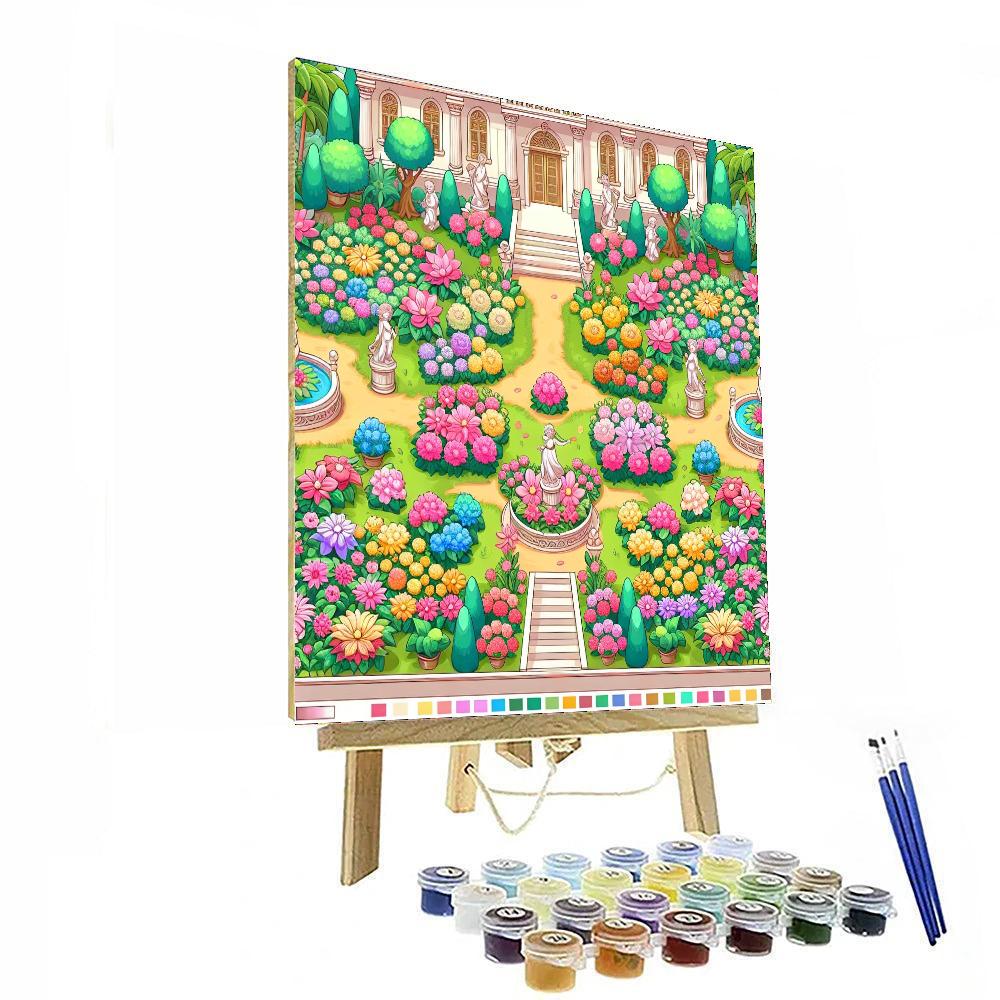 Royal Palace Garden DIY Paint By Numbers