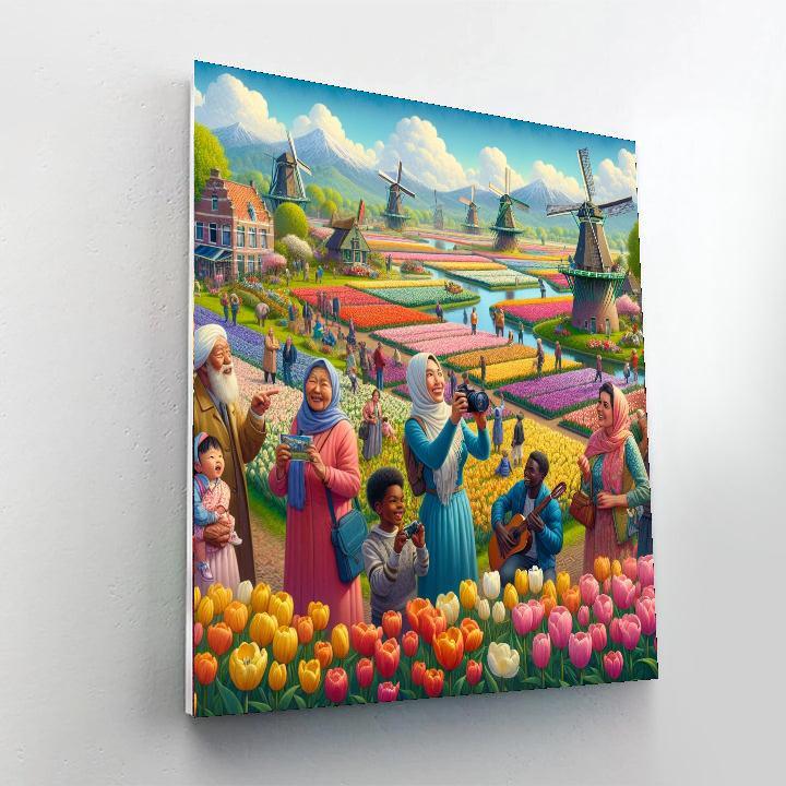 Tulip Time Festival Paint By Number