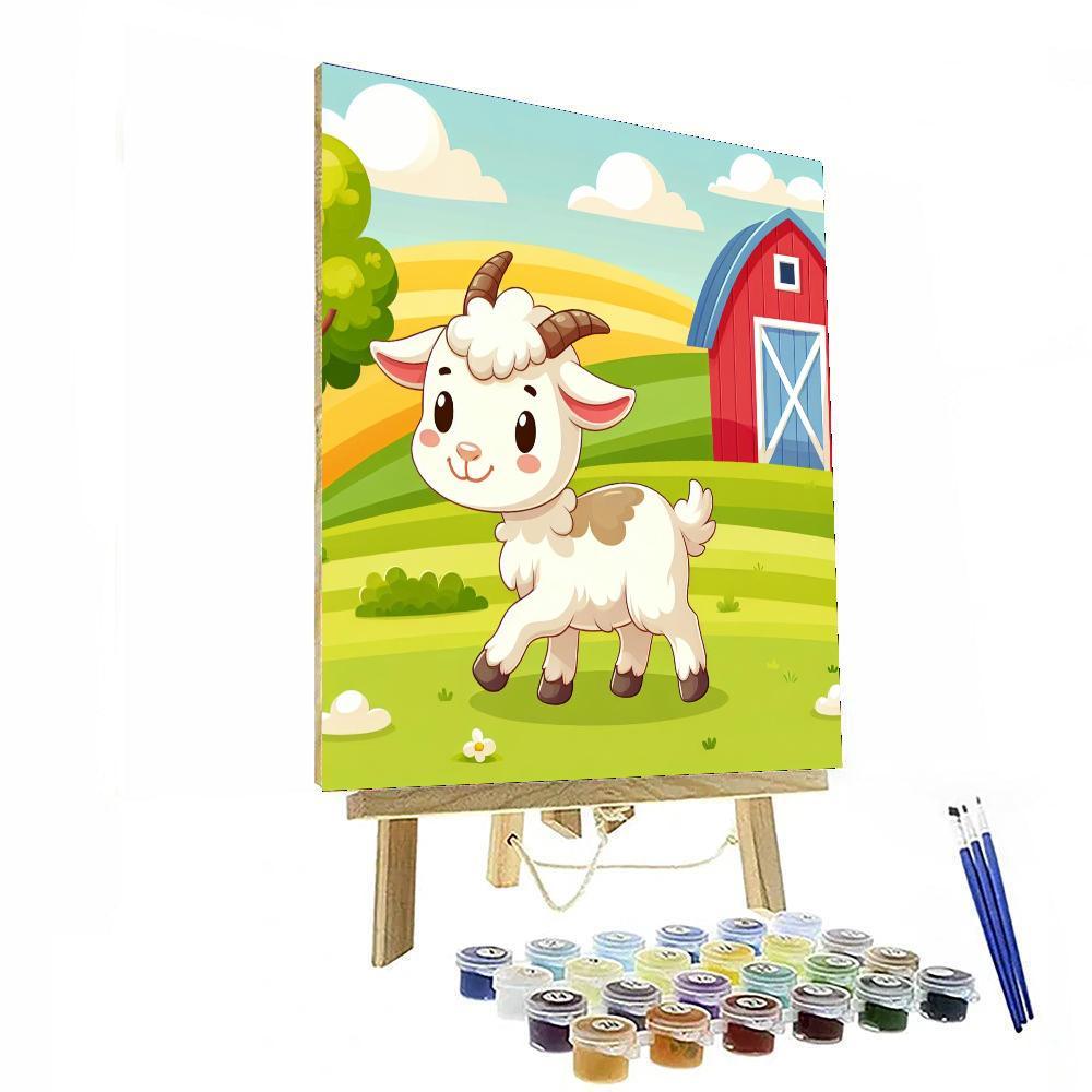 Wandering Goat Paint By Numbers Art