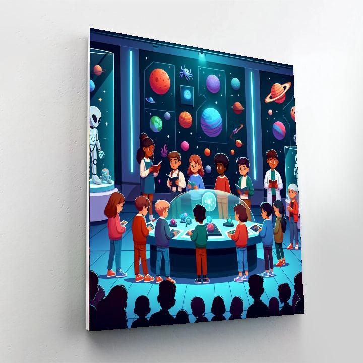 Galactic Museum Expedition Paint By Number
