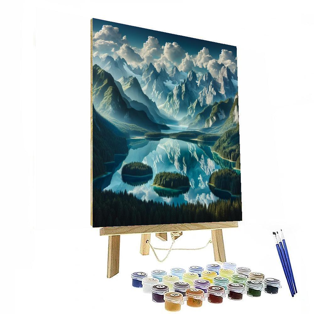 Majestic Wilderness Retreat Numbered Painting Kits
