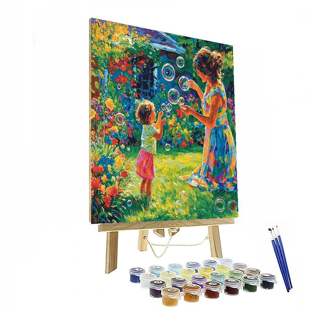 Joyful Bubble Moments Numbered Painting Kits