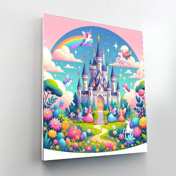 Fairy Tale Kingdom Escape Painting By Numbers Kit