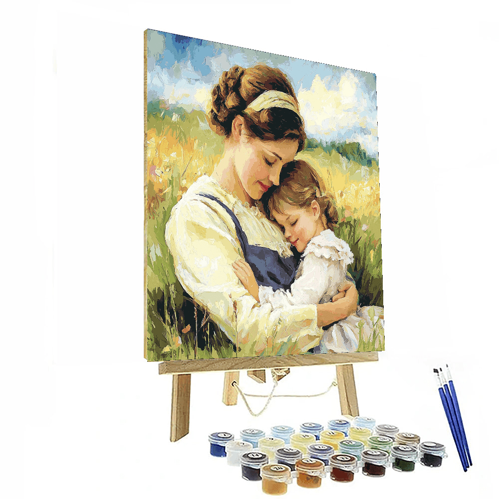 Mary Cassatt Inspired Timeless Memories  Paint By Color