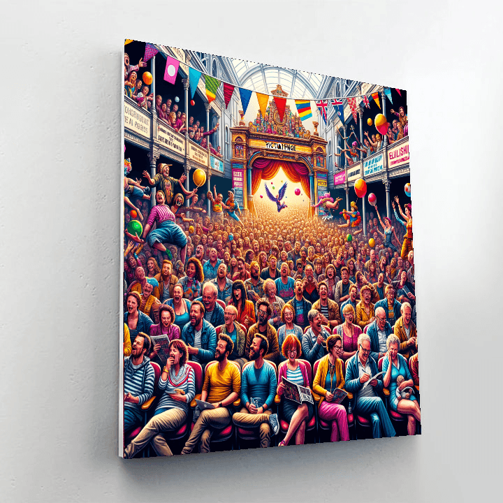 Victoria Fringe Festival Paint By Numbers Kits