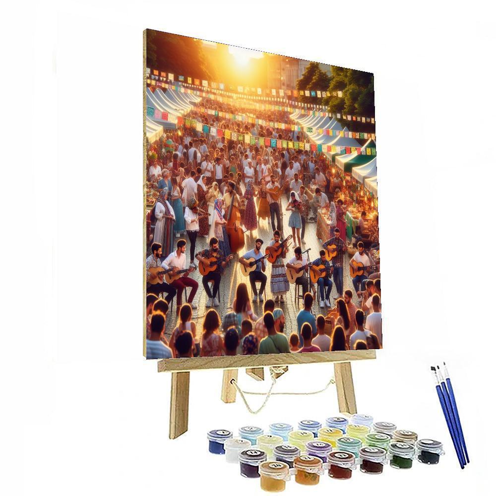 Festa De La Música - France Paint By Numbers