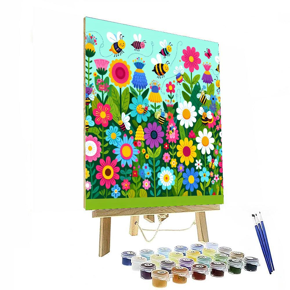 Wonderland Garden Paint By Numbers Art