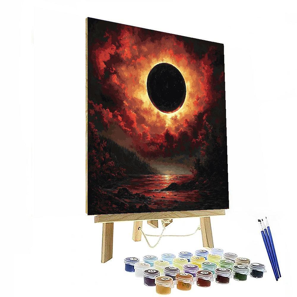 Caravaggio Inspired Eternal Eclipse  DIY Paint By Numbers
