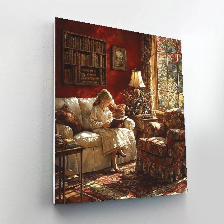 Silken Threads Of Love Number Painting