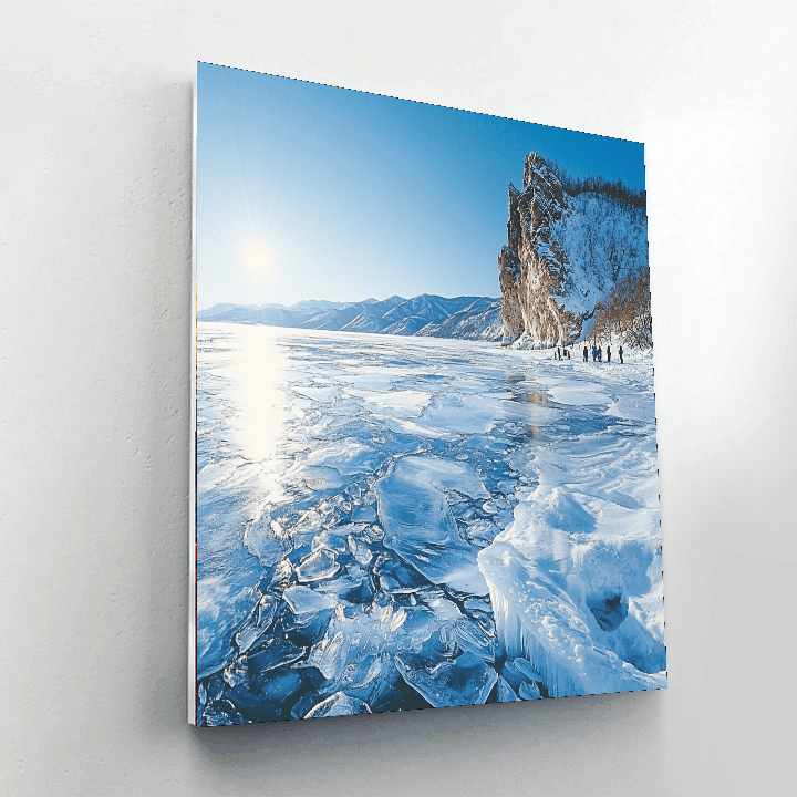 Lake Baikal - Siberia Numbered Painting Kits