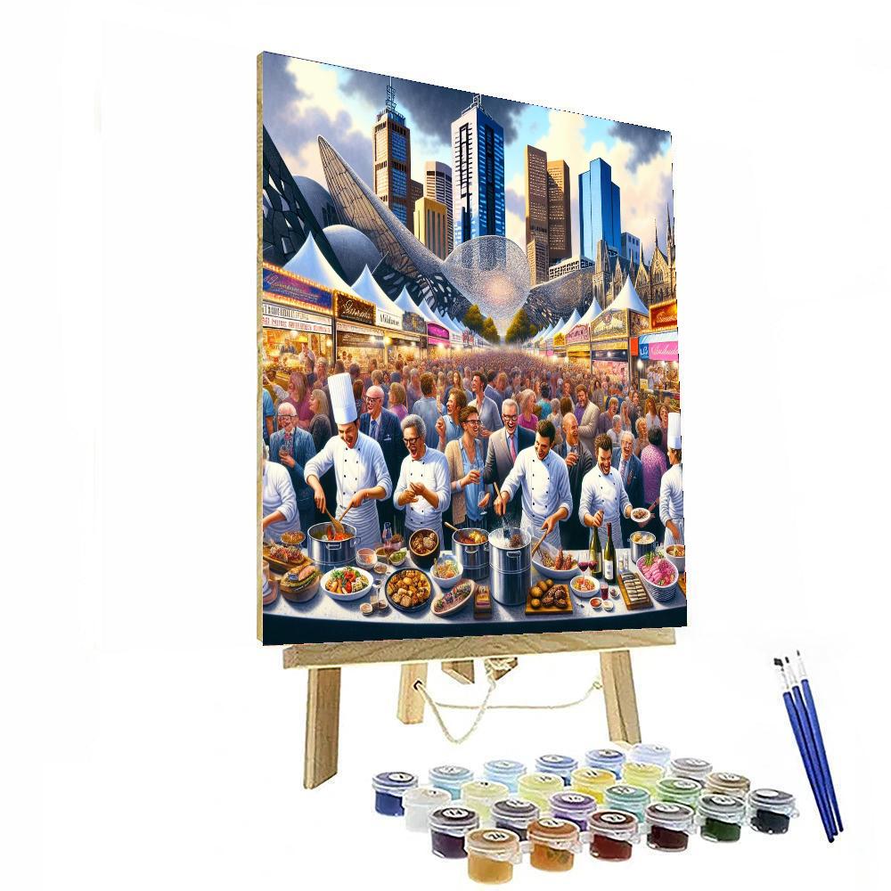 Melbourne Food And Wine Festival - Melbourne, Australia Paint By Numbers