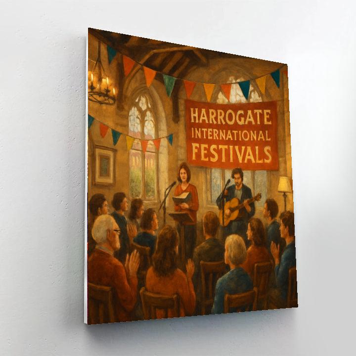 Harrogate International Festivals Paint By Numbers Kits