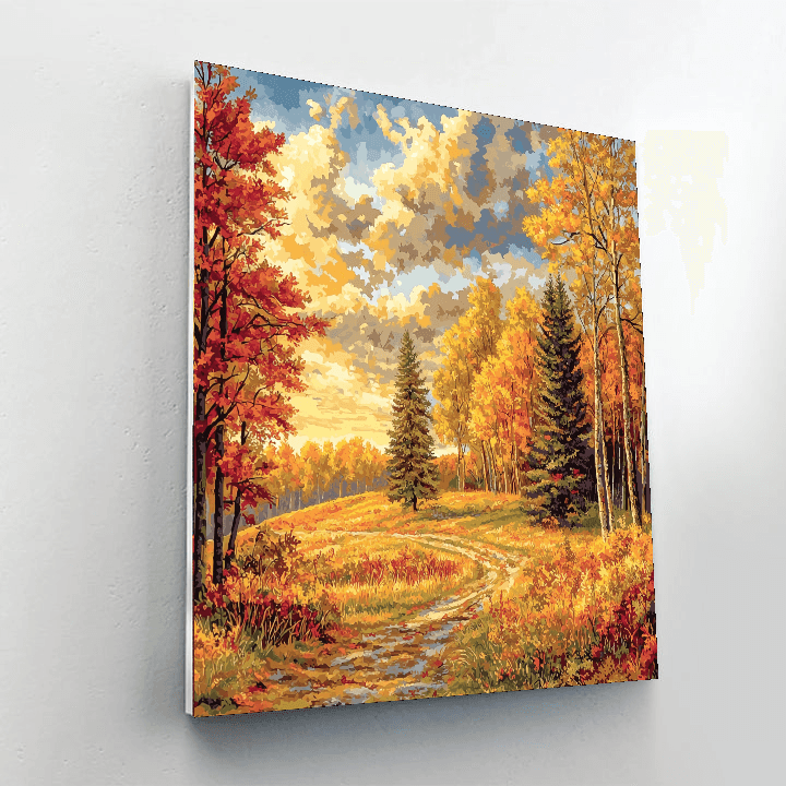 John Constable Inspired Echoes Of Autumn  Paint By Color