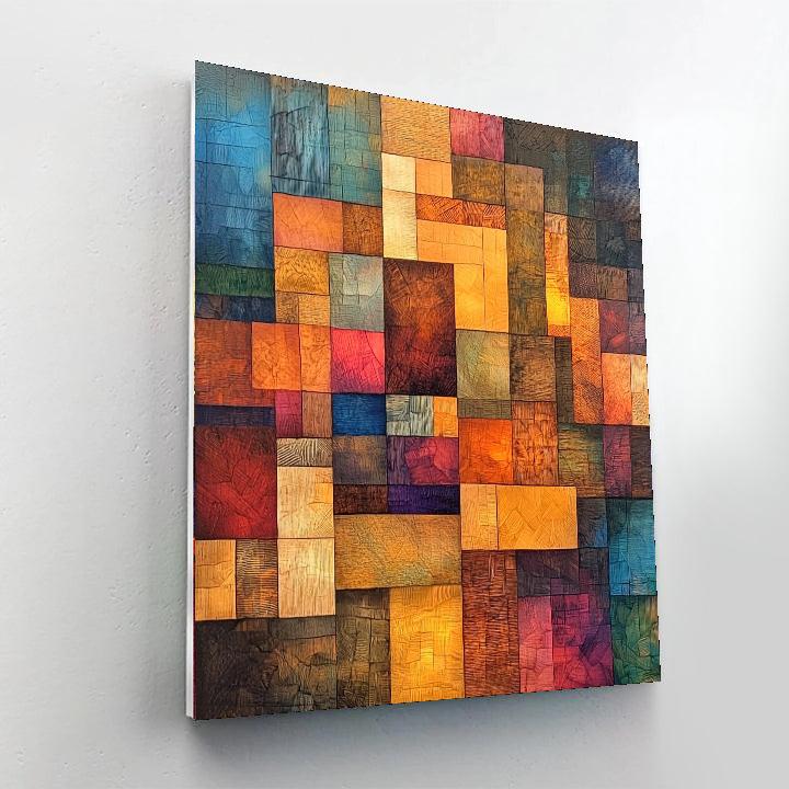 Paul Klee Inspired Woven Dreams  Painting Number Kit