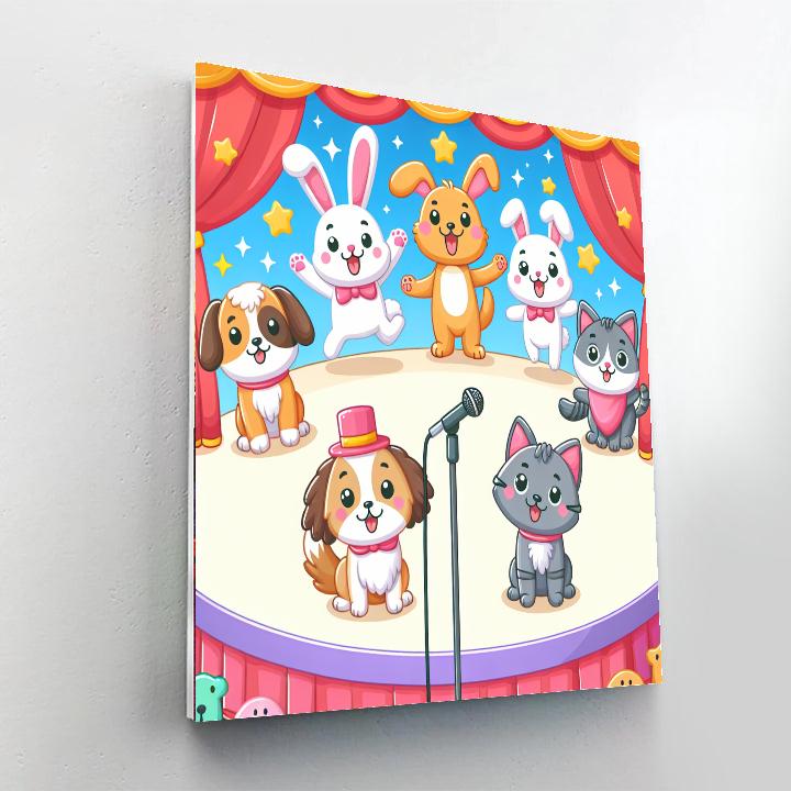 The Great Pet Show Paint By Numbers Kits