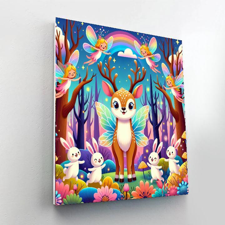 Fantasy Woodland Journey Painting Number Kit