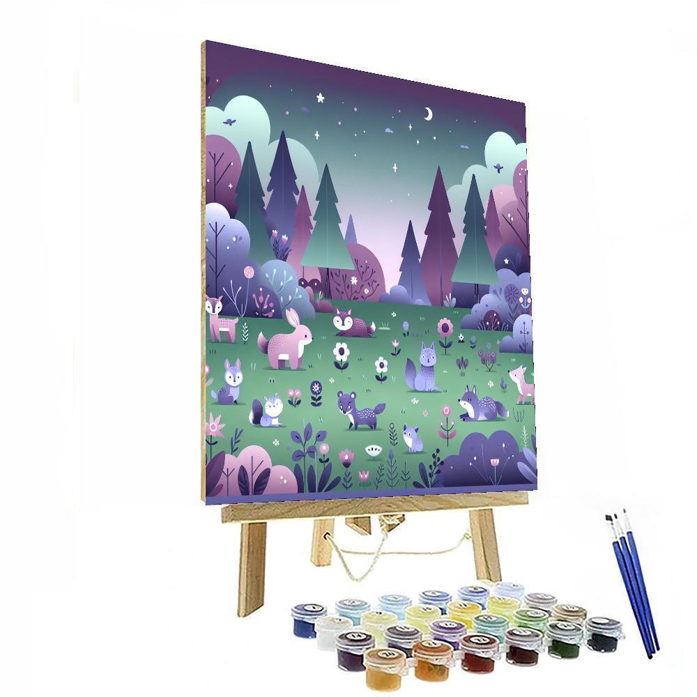 Magical Meadow Frolic Paint By Numbers Kits