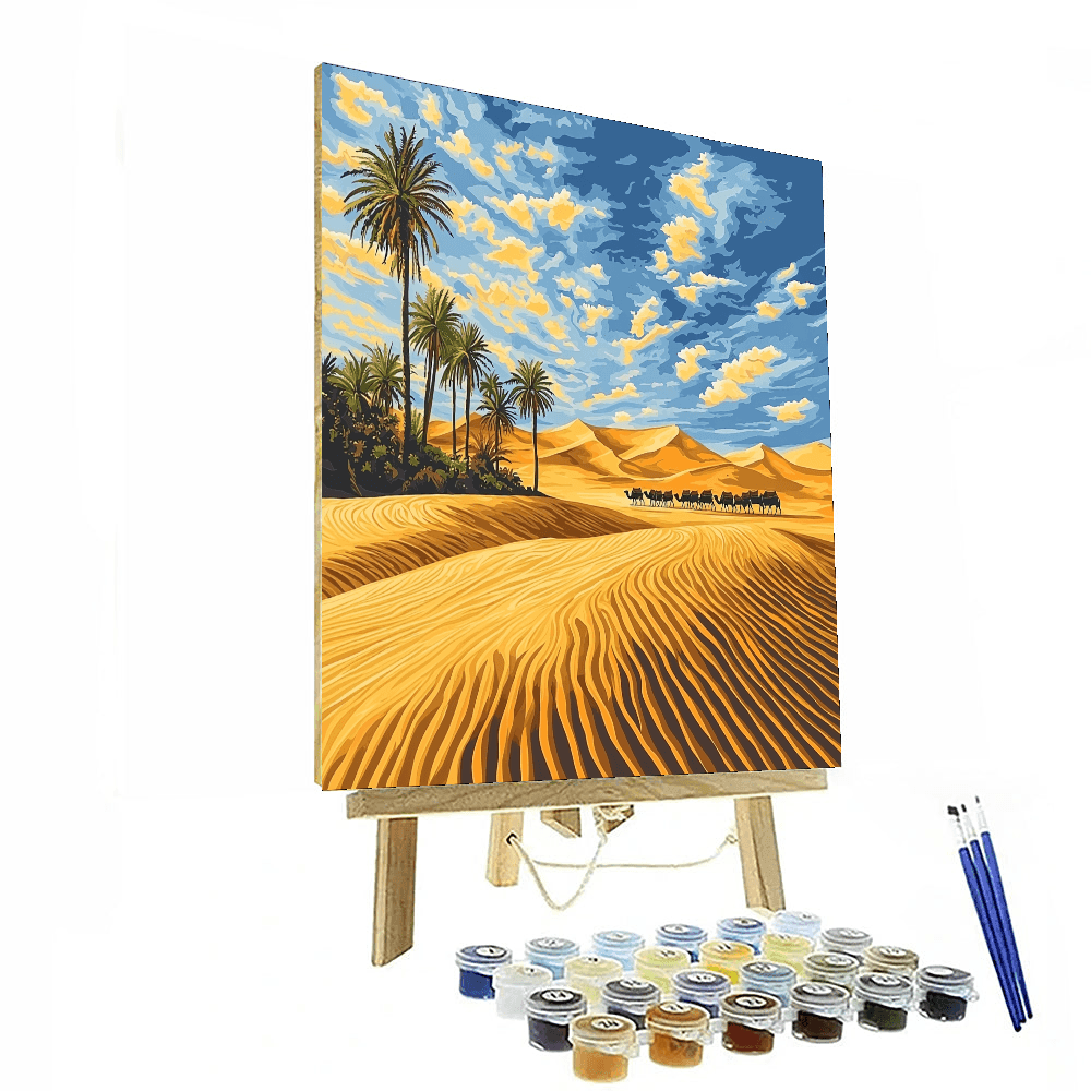The Sahara Desert Paint By Numbers Art