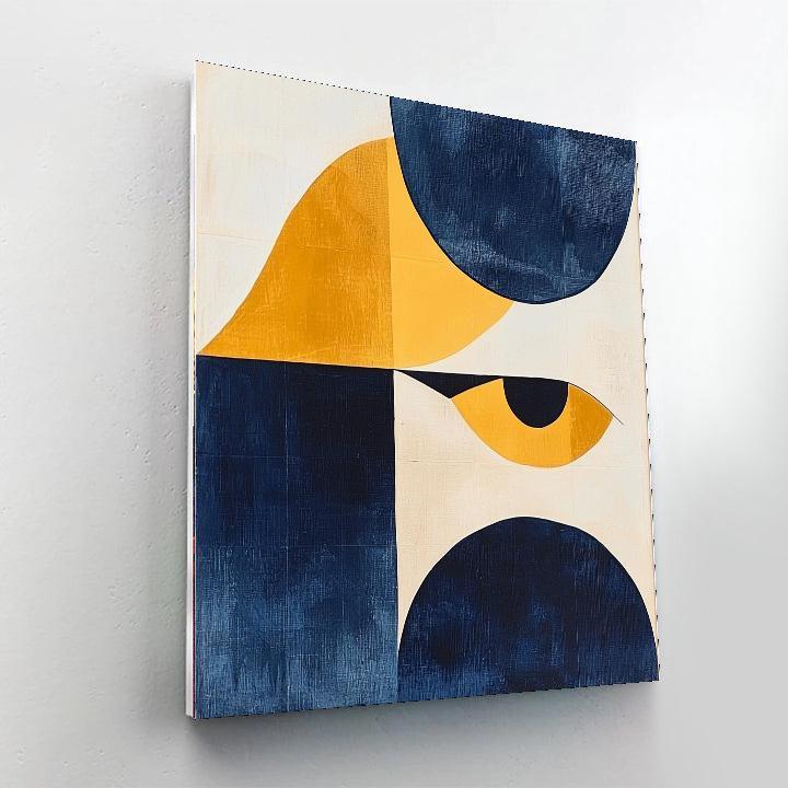 Joan Miró Inspired Mystical Connections  Paint By Numbers Art