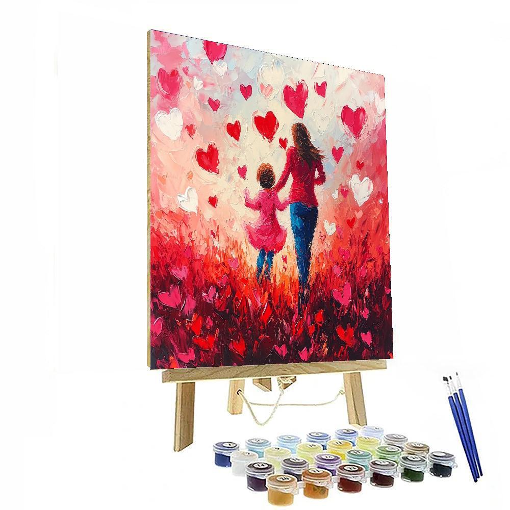 Mom's Heartbeat Paint By Numbers Kits