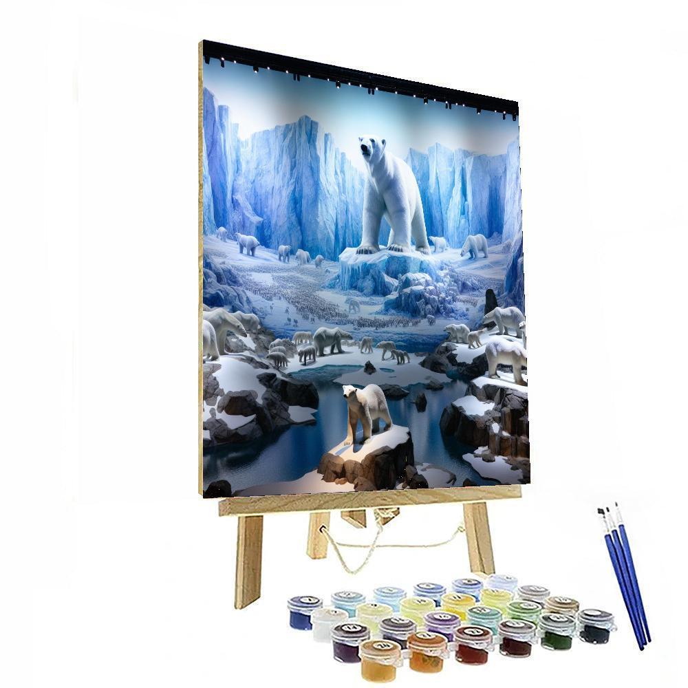 Arctic Wildlife Majesty Paint By Color