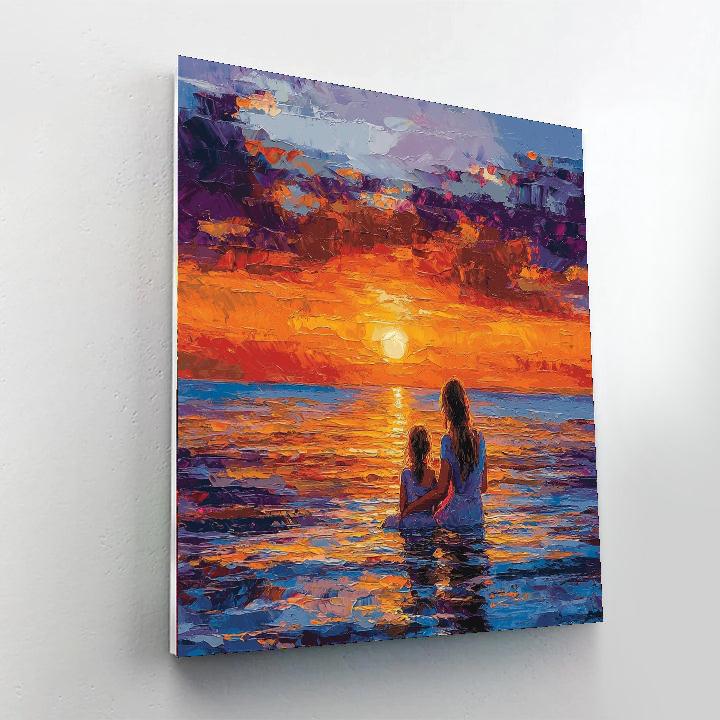Sunset Memories DIY Paint By Numbers