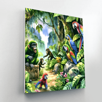 Jungle Quest Paint By Color