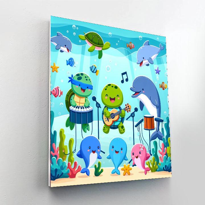 Under The Sea Symphony Numbered Painting Kits