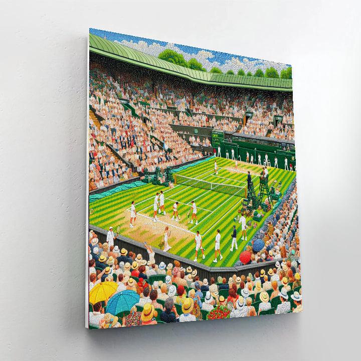Wimbledon - England Number Painting