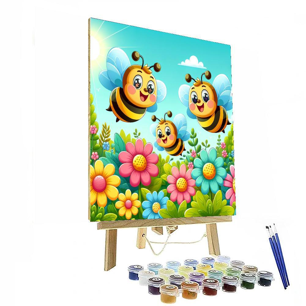Bubbly Beehive Numbered Painting Kits