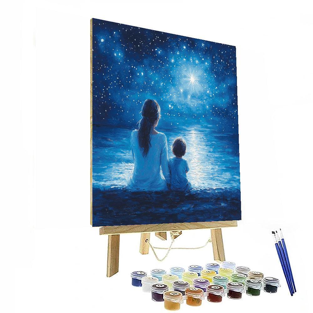 Mothers And Their Stars Painting Number Kit