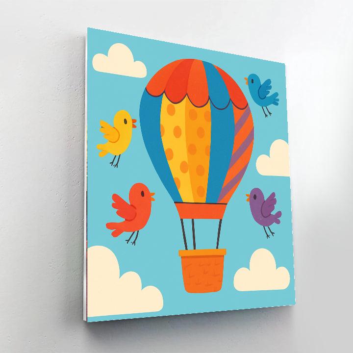 Dreamy Sky Safari Numbered Painting Kits