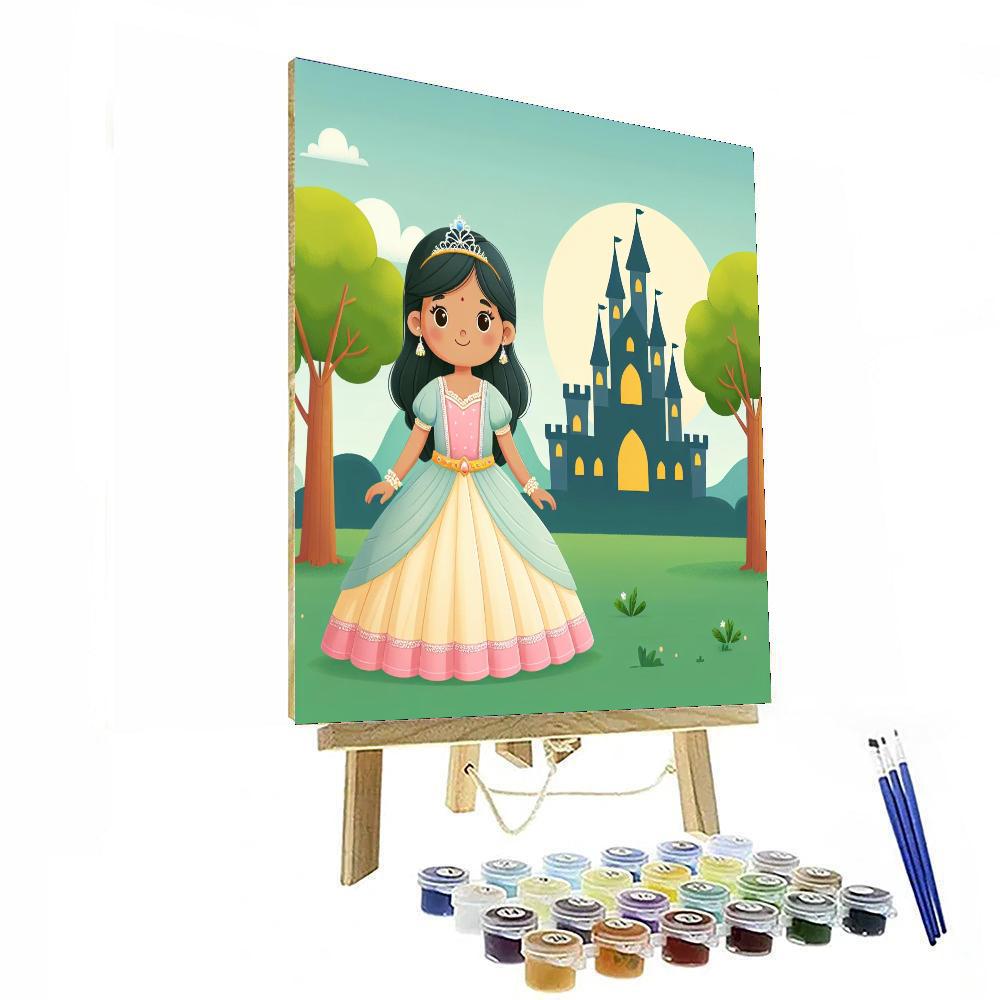 Fairytale Princess Realm Paint By Numbers