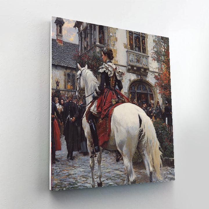 John William Waterhouse Inspired Historical Odyssey  Paint By Numbers Kits