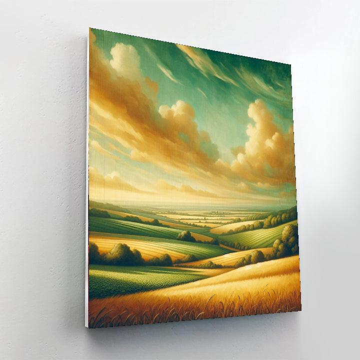 Sublime Countryside Vista Paint By Color