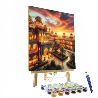 Regal Eastern Palace Painting By Numbers Kit