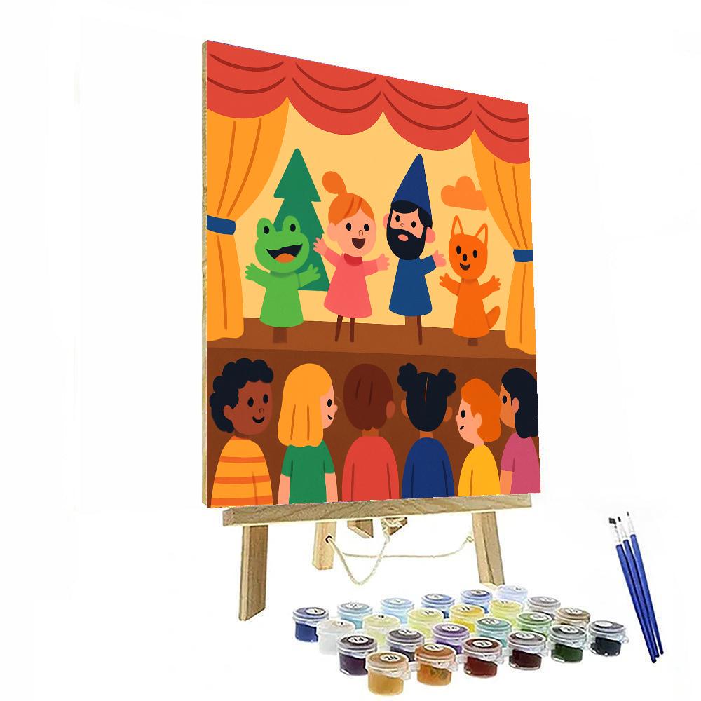 Puppet Show Extravaganza Paint By Number