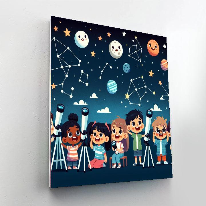 Astronomy Adventure Paint By Color
