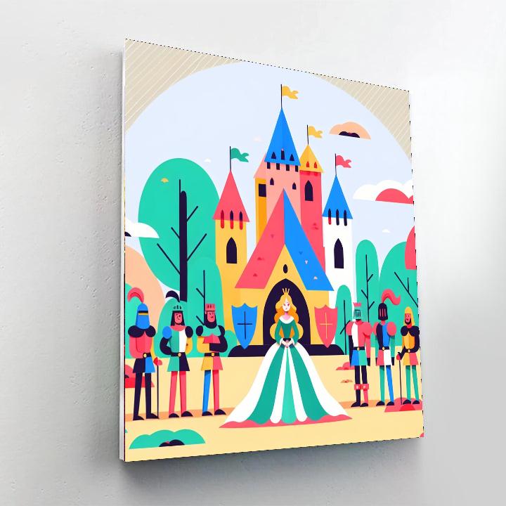 Castle Capers Number Painting
