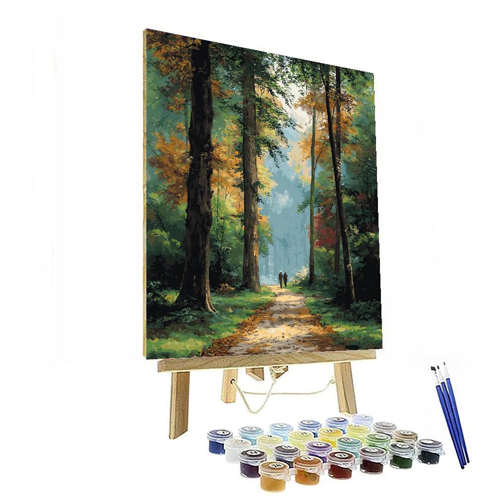 Gentle Forest Walk Numbered Painting Kits