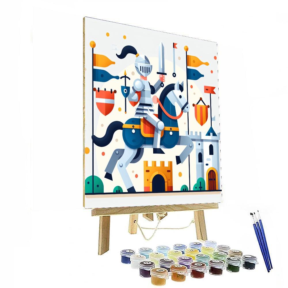 Castle Conquest Adventure DIY Paint By Numbers