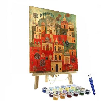 Nandalal Bose Inspired Roots Of Culture  Painting Number Kit