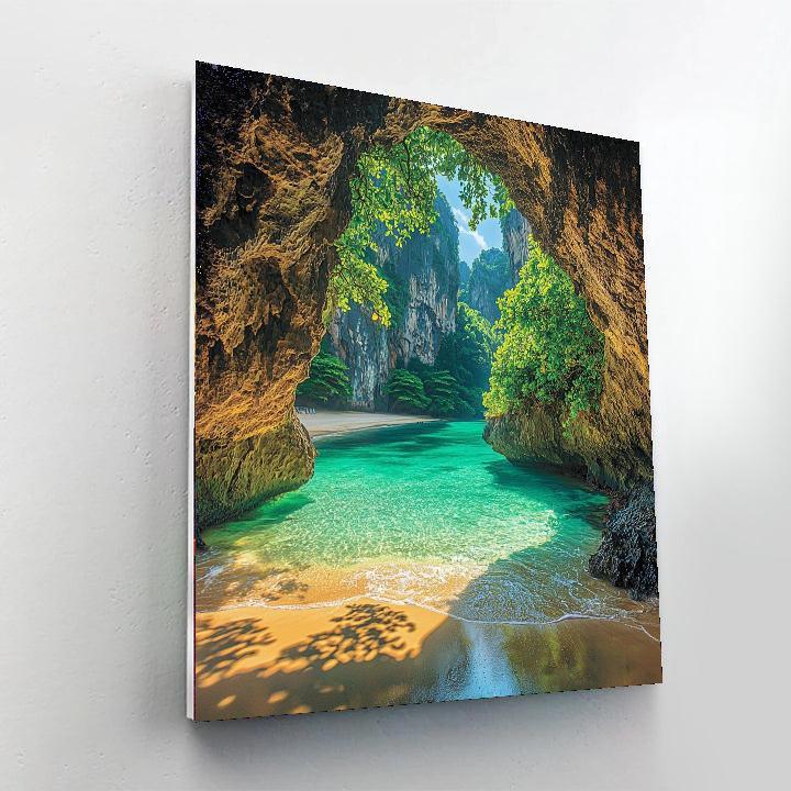 Playa Del Amor - Mexico Numbered Painting Kits